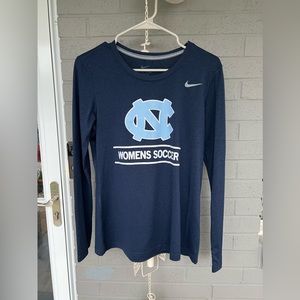 Nike UNC Women’s Soccer Long Sleeve Shirt